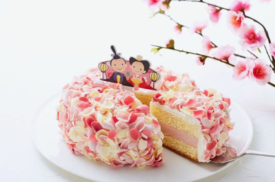 桃の花びらをまとった フォトジェニックなひなまつりケーキ Toridori Journal