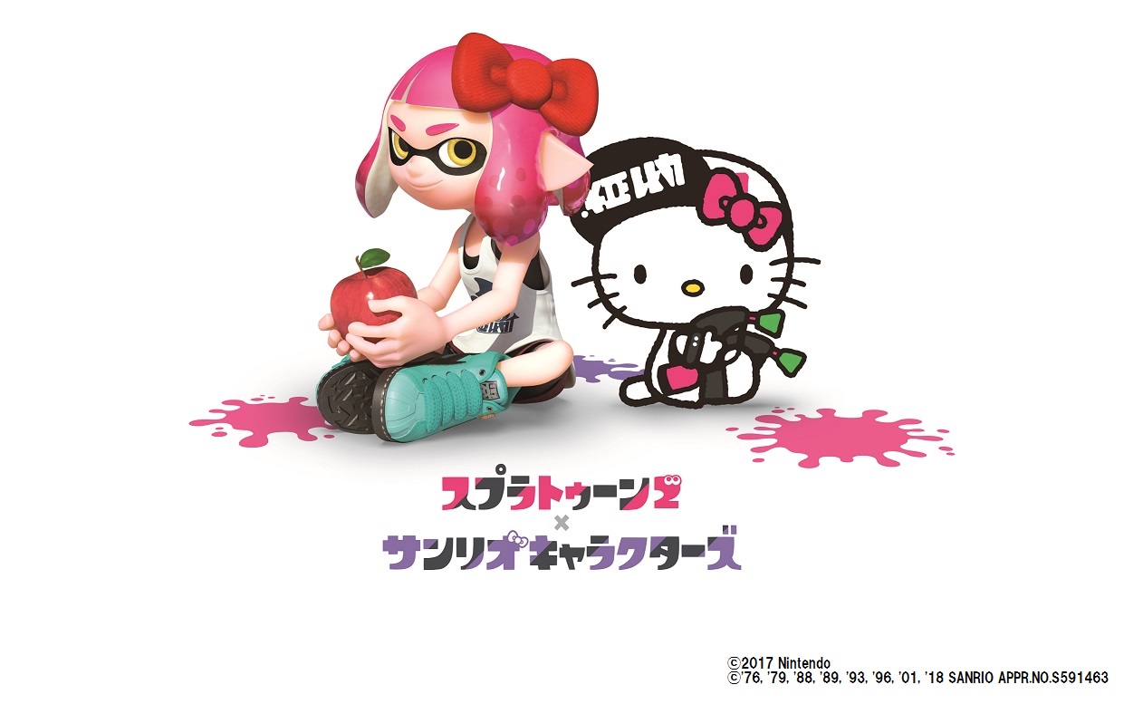 スプラトゥーン2 サンリオキャラのコラボグッズが集まる キディランドのフェア Toridori Journal